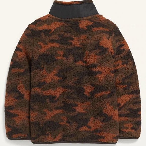 (NWT) Old Navy Camo Fleece Jacket - Picture 2 of 5